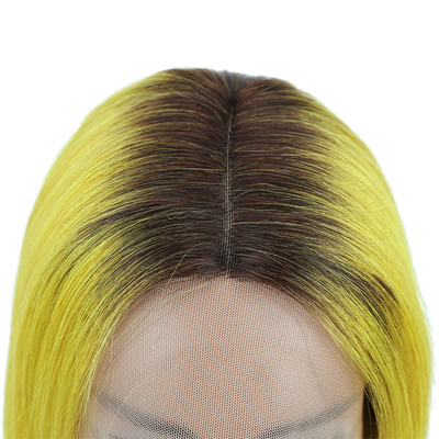 Vergine grezza trasparente HD pizzo Frontale Capelli umani parrucca 100% Bob Parrucca Remy Capelli 250g-450g