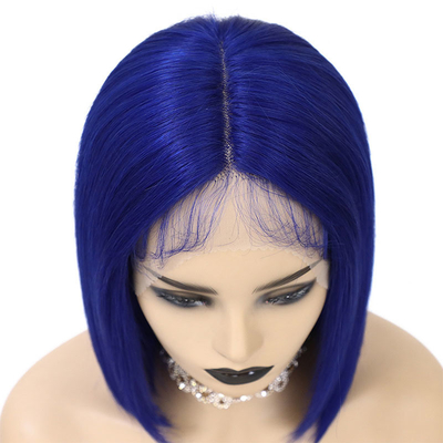 BoB Parrucca 14 pollici 100% capelli umani vergini 360 pizzo Frontale pizzo trasparente per donne nere