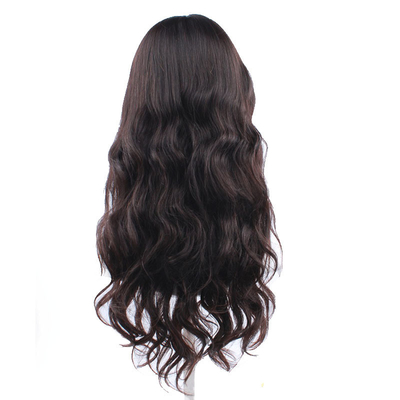 13*6 pizzo Frontale Brasiliano Remy Capelli Pre Plucked Full Hand Made Curly Silky Wave Wig