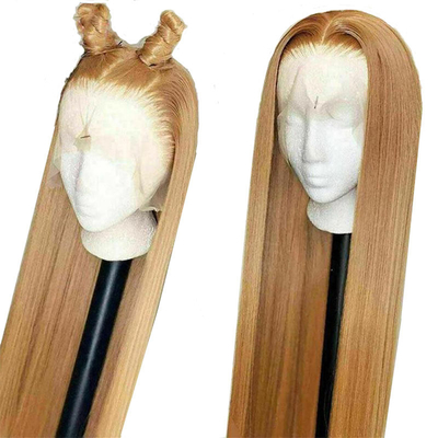 13*6 pizzo Frontale Brasiliano Remy Capelli Pre Plucked Full Hand Made Curly Silky Wave Wig