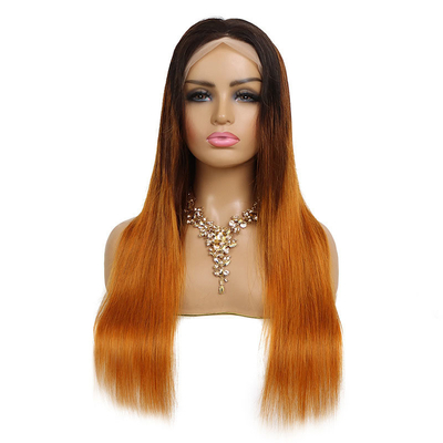 Esperienza della cuticule completa capelli umani brasiliani pizzo davanti parrucca T1B/4/30HL Ombre Color