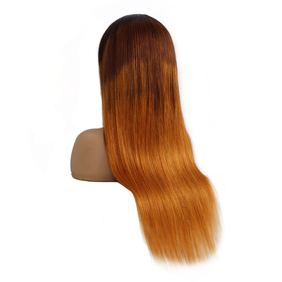 Esperienza della cuticule completa capelli umani brasiliani pizzo davanti parrucca T1B/4/30HL Ombre Color