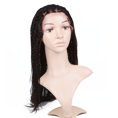 Naturale di seta non lavorata Retta a mano Legata HD Full Swiss Lace Peruggia Lunghezza 10-24 pollici