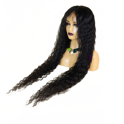 360 parrucchiera in pizzo svizzero con capelli naturali ricci brasiliani