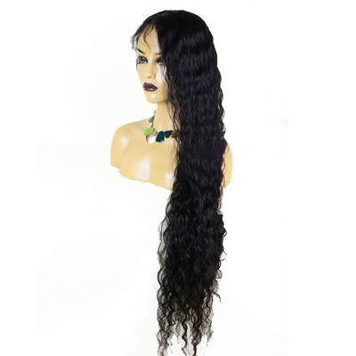 360 parrucchiera in pizzo svizzero con capelli naturali ricci brasiliani