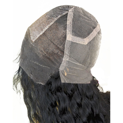 360 parrucchiera in pizzo svizzero con capelli naturali ricci brasiliani