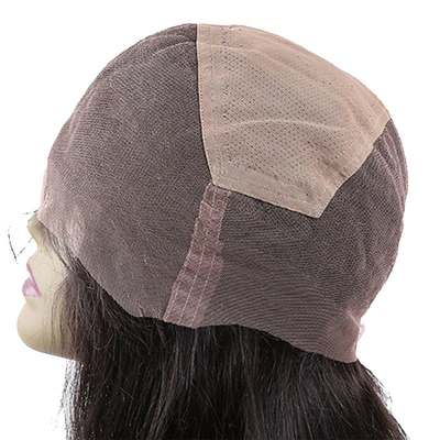 10-24 pollici di capelli umani grezzi biondi full lace 360 parrucca tessuto a mano un donatore colore chiaro 613