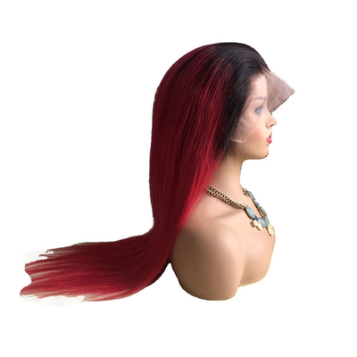 10-24 pollici di capelli umani grezzi biondi full lace 360 parrucca tessuto a mano un donatore colore chiaro 613
