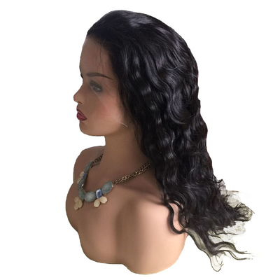 Piccole/Grandi/Medie Dimensioni Naturali Ricci Vergine Capelli Umani Brasiliani Full Lace Perrucche