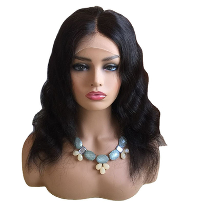 Piccole/Grandi/Medie Dimensioni Naturali Ricci Vergine Capelli Umani Brasiliani Full Lace Perrucche