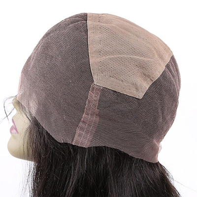 Vergine nera grezza naturale Remy Full Lace Legato a mano parrucche con capelli