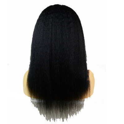Capelli vergini umani non trasformati al 100%, di alta densità, con parrucca a mano per donne bianche.