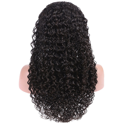 Ondata d'acqua Full Lace Capelli umani Perrucche per donne nere Lunghezza HD 360 Lace Frontale