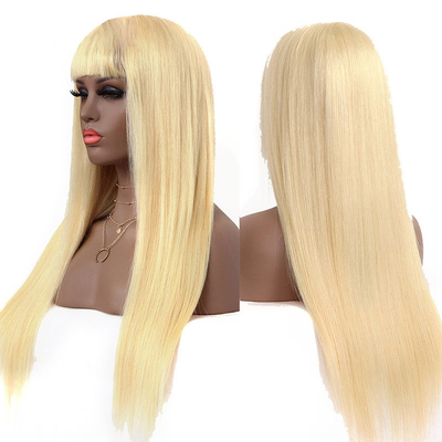 Capelli umani allineati con cuticule vergine al 100% 613 Parrucca bionda per donne nere