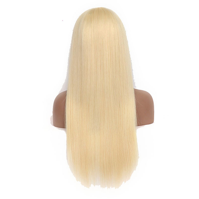 Capelli umani allineati con cuticule vergine al 100% 613 Parrucca bionda per donne nere