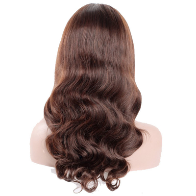 13x4 HD Parrucche Frontali a pizzo Cuticule Piena Perù Corpo d'onda Capelli Umani Parrucche 12-30 pollici