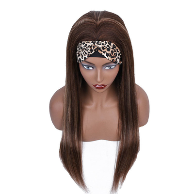 100% Top Capelli Umani Capelli Brasiliani Highlight Headband Peruggia P4/27 per donne nere
