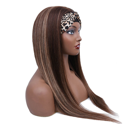 100% Top Capelli Umani Capelli Brasiliani Highlight Headband Peruggia P4/27 per donne nere