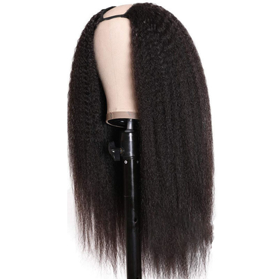 Capelli Vergini Vantaggio Capelli Vergine Verniciati Capelli Umani Retti Incollati Parrucca U Part per Acquisto in Grosso