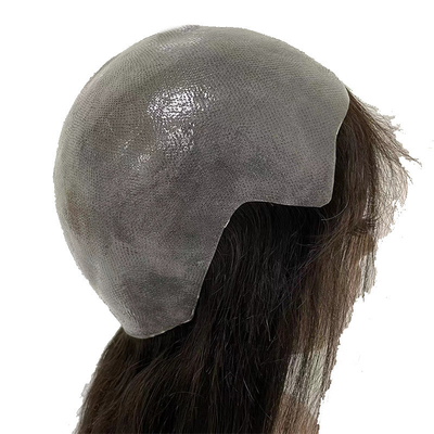 Capelli brasiliani cuticule completa PU pelle sottile naturale capelli umani veri parrucche per donne