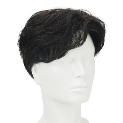100% capelli umani, testa piena, Vietnam nero, taglio molto corto, parrucche indiane per uomini asiatici.