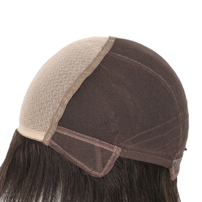 100% non lavorato vergine brasiliana etero donna naturale capelli umani seta parrucche base superiore
