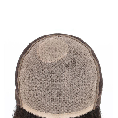 100% non lavorato vergine brasiliana etero donna naturale capelli umani seta parrucche base superiore