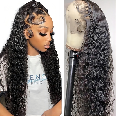 360 Full 13x6 Hd Lace Frontale Capelli Vergini Parrucche Capelli Umani Naturali 100% Crudo Con Frontale