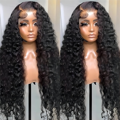 Full Hd Lace Frontale Capelli Umani Frontale Parrucche Pre-Plucked Con Materiale Base di Pizzo Svizzero