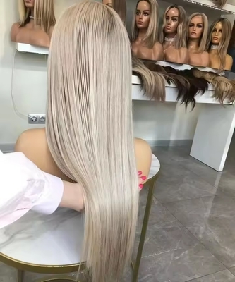Capelli Europei Capelli Umani Parrucche con Densità Frontale 180% HD Merletti Frontale e Corpo Ondulato