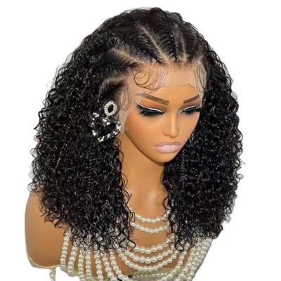 Perrucche vergini 100% di capelli umani, perrucche frontali di pizzo di qualità Remy
