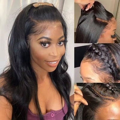 250g-450g Originali Brasiliani Osso Diretto 360 Capelli Umani Parrucche Per Donne Nere